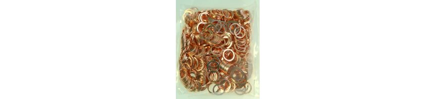 Copper gasoline seals