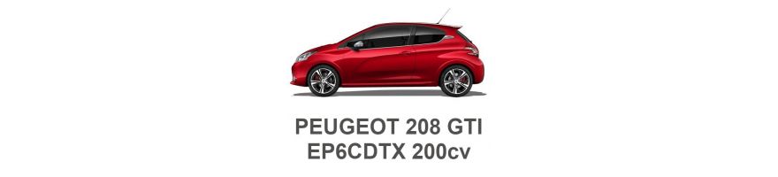 PEUGEOT 208 GTI 200 pk EP6CDTX 2012-2019 PEUGEOT 208 GTI 200 pk EP6CDTX 2012-2019