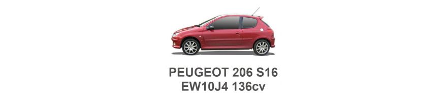 PEUGEOT 206 S16 136 PS EW10J4 1999-2007