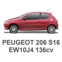 PEUGEOT 206 S16 136 CV EW10J4 1999-2007
