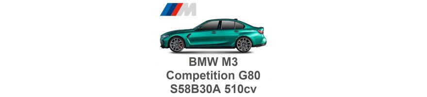 BMW M3 Competition G80 510 PS S58B30A 2021-