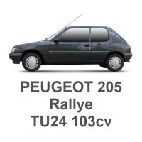 PEUGEOT 205 Rallye 103hp TU24 1987-1990