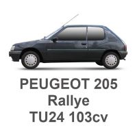 PEUGEOT 205 Rallye 103cv TU24 1987-1990