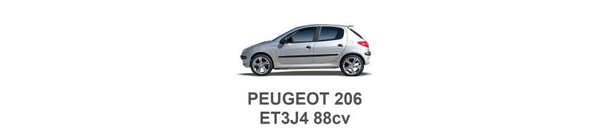 PEUGEOT 206 1.4 16V 88 PS ET3J4 2003-2008