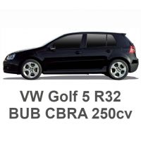 VW Golf 5 R32 250cv BUB CBRA 2005-2008