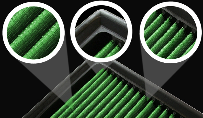 Filtre à air Green Air Filter hautes performances